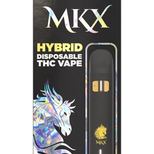 A slim, sleek, and discreet disposable vape pen, with a label showing the product name "Runtz" and "1G THC" to denote its size and content.